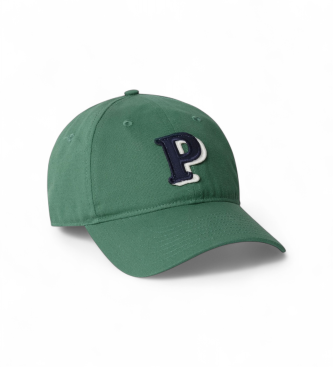 Pepe Jeans para hombre. PM0400015 Gorra Ellis verde (OSFA), Casual, Algodón