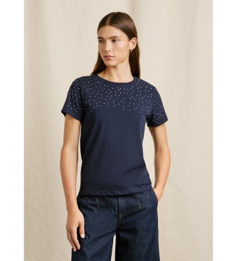 Para mujer. PL5000056 Camiseta Elodie (L), Casual, Algodón, Manga corta