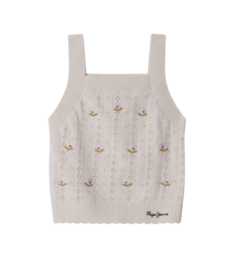 Para niña. PG7000023 Top Fancy (12años= 152cm), Casual, Algodón, Sin mangas / Tirantes, moda infantil