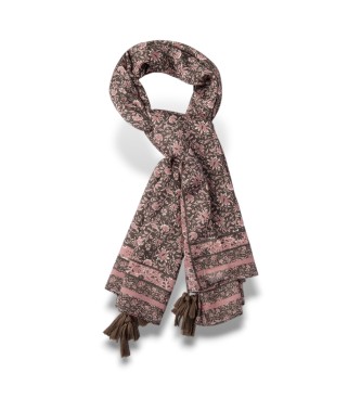 Pepe Jeans para mujer. PL1100001 Pañuelo Fernand marrón (OSFA), Casual, Viscosa
