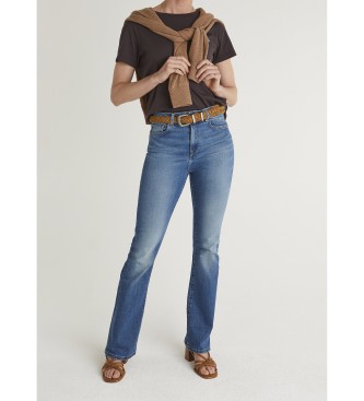 Pepe Jeans para mujer. PL20473354VC Jeans Flare Dion azul (27/30), Casual, Algodón, Denim