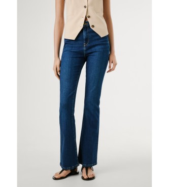 Pepe Jeans para mujer. PL2047335AB Jeans Flare Dion azul (26/30), Casual, Algodón, Denim