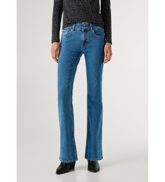 Pepe Jeans para mujer. PL20487753SA Jeans Flare Venus azul (25/34), Casual, Algodón, Denim