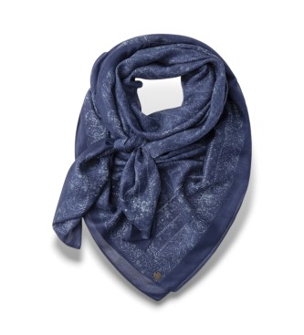 Pepe Jeans para mujer. PL1100004 Pañuelo Fontana marino (OSFA), Casual, Viscosa