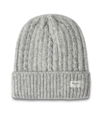 Pepe Jeans para mujer. PL0400007 Gorro Francis gris (OSFA), Casual, Poliéster