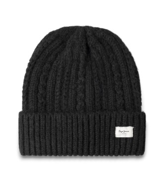 Pepe Jeans para mujer. PL0400007 Gorro Francis negro (OSFA), Casual, Poliéster