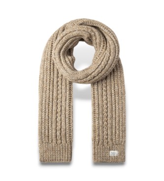 Pepe Jeans para mujer. PL0600001 Bufanda Francis beige (OSFA), Casual, Poliéster