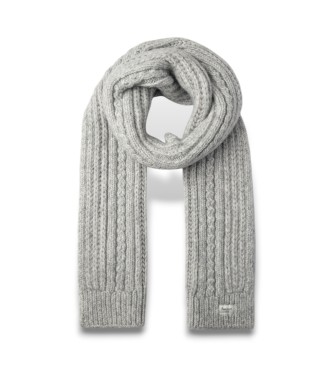 Pepe Jeans para mujer. PL0600001 Bufanda Francis gris (OSFA), Casual, Poliéster