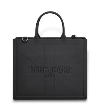 Pepe Jeans para mujer. PL0300031 Bolso Gabrielle negro (OSFA), Casual, Poliuretano