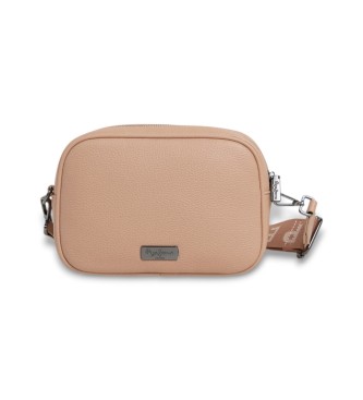 Pepe Jeans para mujer. PL0300039 Bandolera Georgina beige (OSFA), Casual, Poliuretano