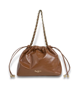 Pepe Jeans para mujer. PL0300036 Bolso Giselle marrón (OSFA), Casual, Poliuretano