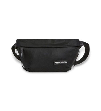 Pepe Jeans para hombre. PM0300016 Riñonera Grayson negro (OSFA), Casual, Poliamida