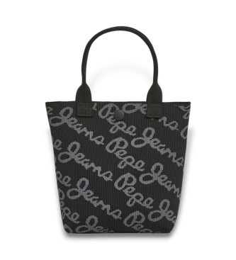 Pepe Jeans para mujer. PL0300068 Bolso Gutrun negro (OSFA), Casual, Poliéster