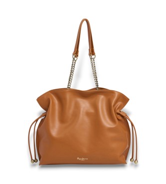 Pepe Jeans para mujer. PL0300037 Bolso Gwendolyn marrón (OSFA), Casual, Poliuretano