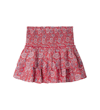 Pepe Jeans para niña. PG9000012 Falda Hallie rojo (14años= 164cm), Casual, Algodón, moda infantil