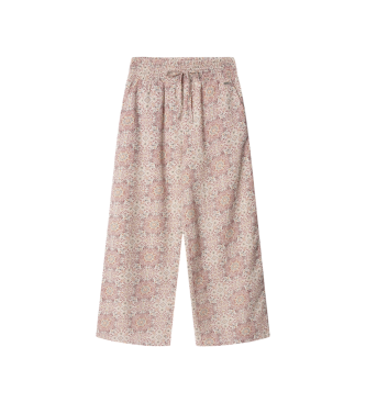 Pepe Jeans para niña. PG2100009 Pantalón Hella blanco crema (14años= 164cm), Casual, Viscosa, moda infantil