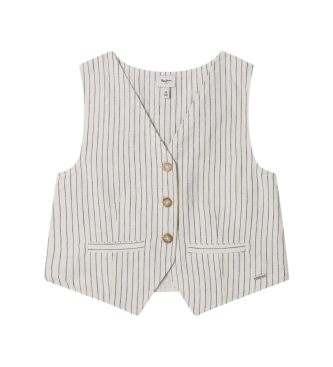 Para niña. PG3000026 Chaleco Izzy (6años= 104cm), Casual, Algodón, Clásico, moda infantil