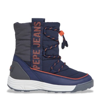 Pepe Jeans para mujer/niña. PBS500001 Botines Jarvis Waterfall marino (39), Plano, Cordones, Casual, moda infantil