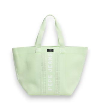 Pepe Jeans para mujer. PL0300137 Bolso Knit Winslow verde (OSFA), Casual, Poliéster