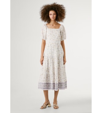 Para mujer. PL953759 Vestido Lauren (L), Casual, Algodón, Manga corta