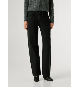 Pepe Jeans para mujer. PL20490269S3 Jeans Loose Nicky negro (28/32), Casual, Algodón
