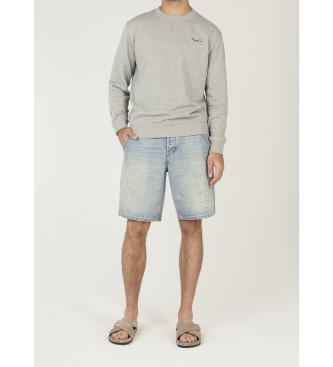 Pepe Jeans para hombre. PM8000042 Short Loose Helix azul (30), Casual, Algodón, Denim