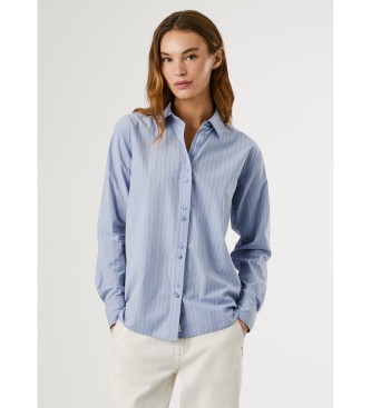 Para mujer. PL3051265 Camisa Lyric (L), Casual, Algodón, Manga larga