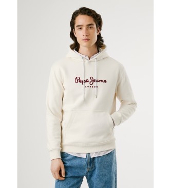Pepe Jeansvoor mannen. PM5800009 Sweater Macbeth wit (L), Casual, Katoen