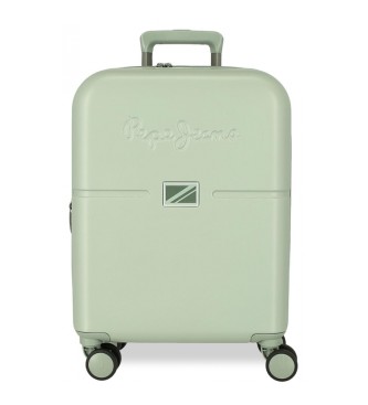 Pepe Jeans unisex. 7698639 Maleta de cabina Accent expandible rígida 55cm verde (OSFA), Casual, ABS/Policarbonato, Pepe Jeans outlet 2024.