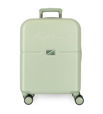Pepe Jeans. Mala de cabina Sotaque r?gido 55cm verde Pepe Jeans