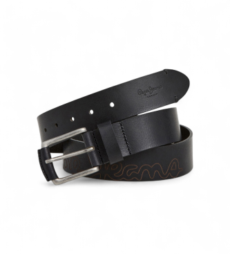 Pepe Jeansvoor mannen. PM021061 Marcus riem zwart (100 cm), Casual, Leer