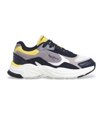 Pepe Jeans para niño. PBS60002 Zapatillas Mave Free B multicolor (32), Plano, Cordones, Casual, moda infantil