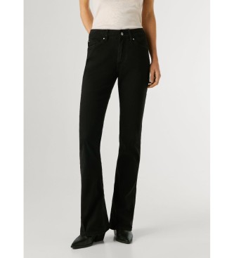 Para mujer. PL2100052 PantalĂłn Mid Rise Flare New Pimlico (25/34), Casual, AlgodĂłn