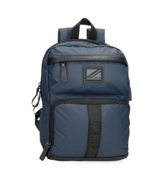 Pepe Jeans unisex. 7342032 Mochila porta ordenador Hoxton marino (OSFA), Casual, Poliéster