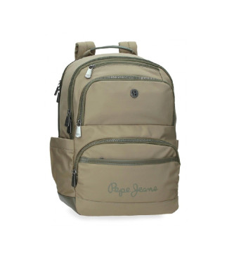 Mochila portaordenador Corin verde (OSFA), Casual, Poliéster, ABS/Policarbonato, Pepe Jeans outlet 2024.