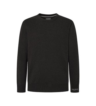 Pepe Jeans para hombre. PM702469 Jersey New Andre gris oscuro (XL), Casual, Algodón