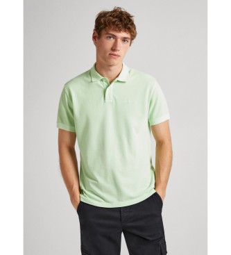 Pepe Jeans para hombre. PM542099 Polo New Oliver verde (XXL), Casual, Algodón, Manga corta