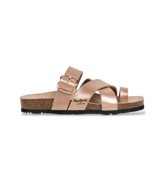 Para mujer. PLS800005 Sandalias de Piel Oban Twist (36), Plano, Ninguno, Casual