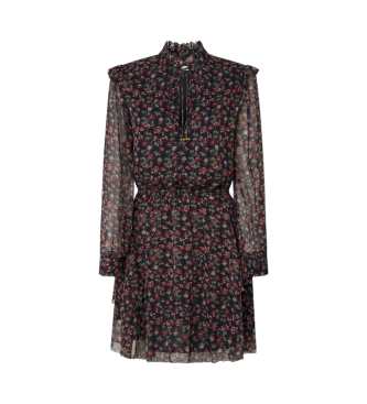 Vestido Olive marino (XS), Casual, Poliéster, Manga larga, Pepe Jeans outlet 2024.