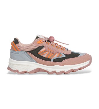 Pepe Jeans para niña. PGS600003 Zapatillas Peak Trek multicolor (39), Plano, Cordones, Casual, moda infantil