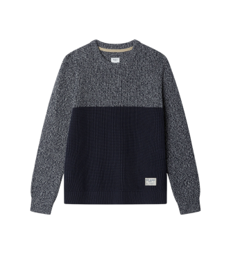 Pepe Jeans para niño. PB7000008 Jersey Pennie marino (10Años= 140cm), Casual, Algodón, moda infantil