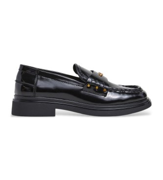 Pepe Jeans para mujer. PLS10427 Mocasines Penny Studs negro (39), Plano, Ninguno, Casual