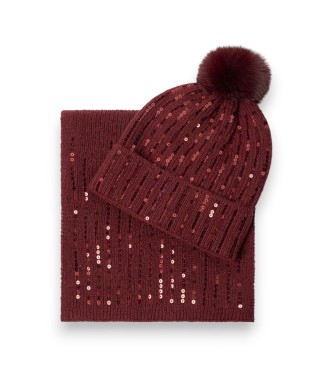 Pepe Jeans para mujer. PL0100002 Set Raya rojo (OSFA), Casual, Poliéster