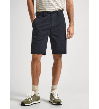 Pepe Jeans para hombre. PM801092 Short Regular Chino negro (34), Casual, Algodón