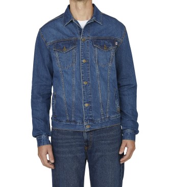 Pepe Jeans para hombre. PM4027154A0 Chaqueta Regular azul (XXL), Casual, Algodón, Denim