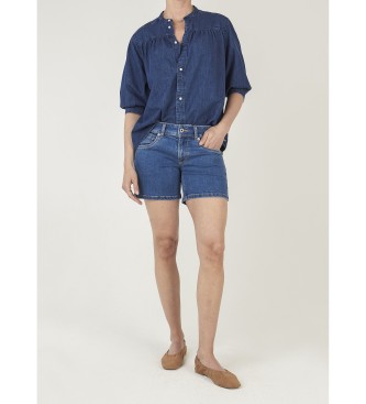 Pepe Jeans para mujer. PL80000354CA Shorts Regular Siouxie azul (26), Casual, Algodón, Denim