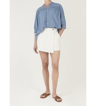 Para mujer. PL80000371C1 Falda Pantalón Regular (25), Casual, Algodón