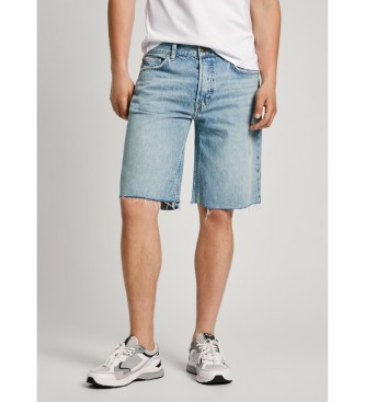 Pepe Jeansvoor mannen. PM801107 Korte Relaxed Destroy blauw (32), Casual, Biologisch katoen, Duurzaam