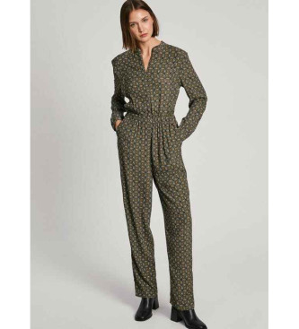 Mono Sammi verde (S), Casual, Viscosa, Manga larga