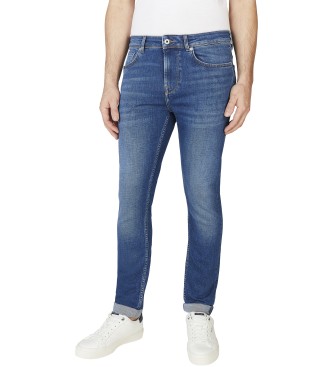 Pepe Jeans para hombre. PM207387HX3 Jeans Skinny Finsbury azul (30/32), Casual, Algodón, Denim, Sostenible